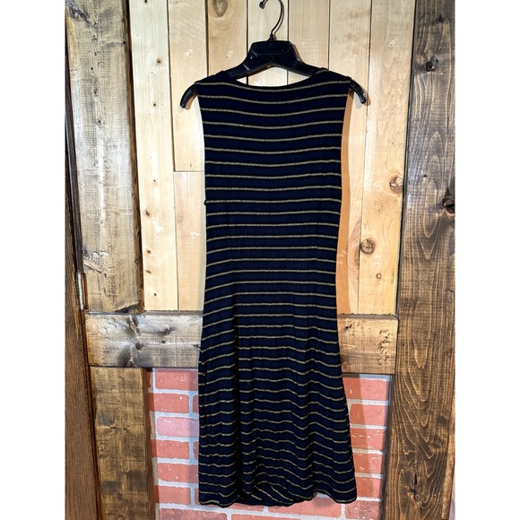Loft Navy Blue and Gold Striped - Picture 3 of 3